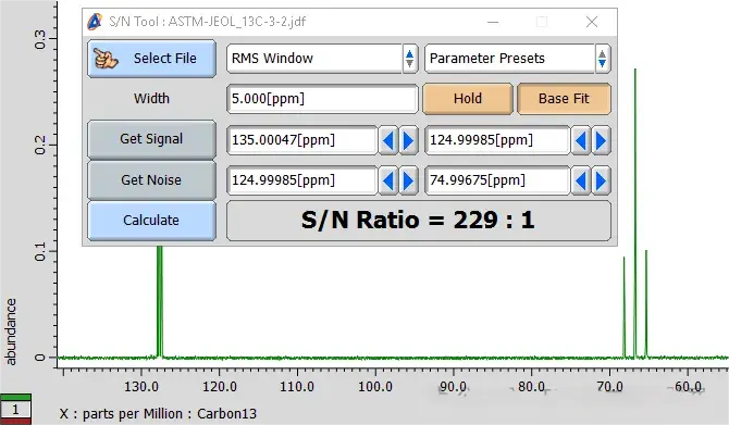 Brand B: Measured signal-to-noise ratio of 229:1 (sample rotations at 15 Hz)