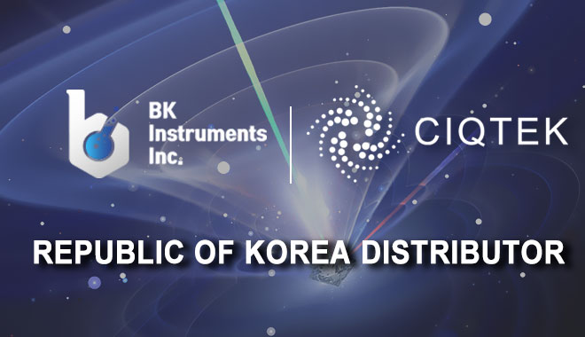 CIQTEK, BK Instruments Inc.를 한국 대리점으로 선정