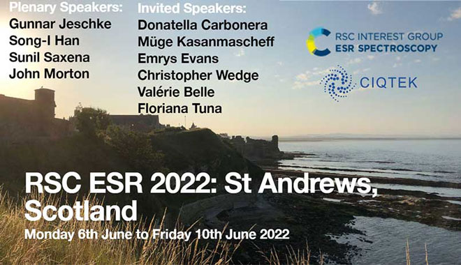 CIQTEK, 스코틀랜드 세인트앤드루스에서 열리는 국제 RSC ESR 2022에 참석