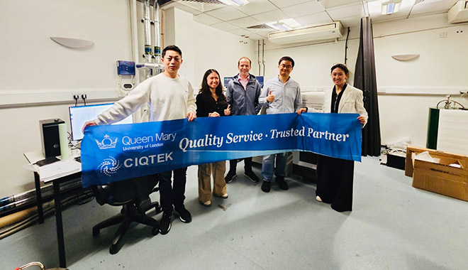 CIQTEK, 런던 퀸 메리 대학교에서 세계 최초 EPR 현대화 프로젝트 완료