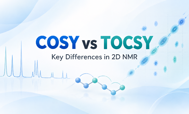 COSY 대 TOCSY: 주요 차이점 이해 및 스펙트럼 해석 방법